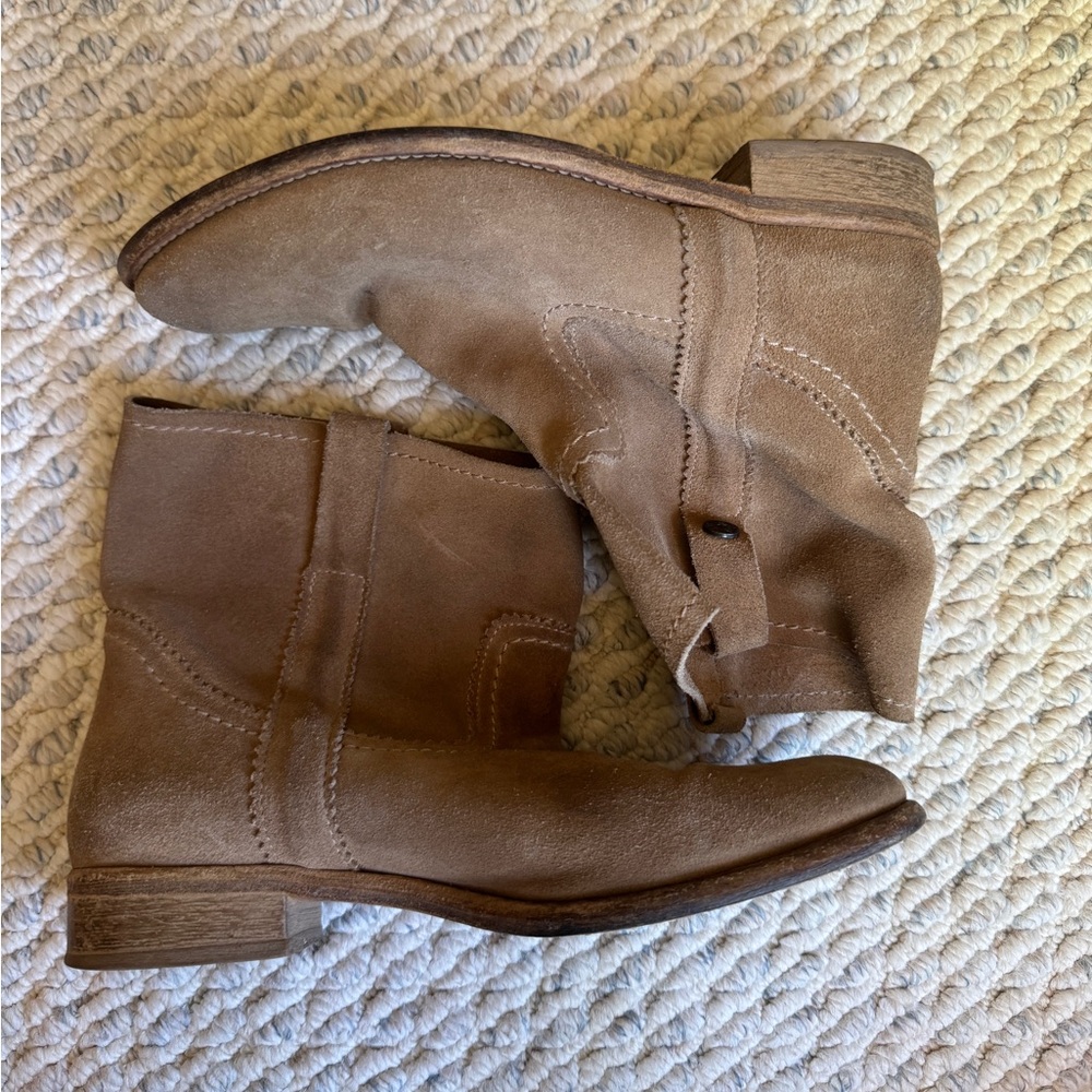 Suede boots